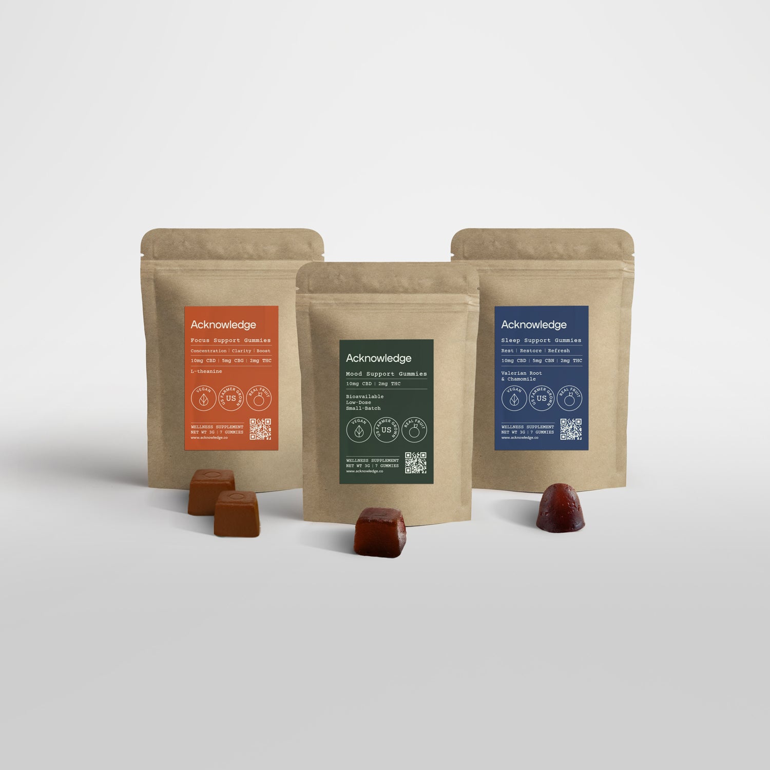 3 step routine CBD gummies