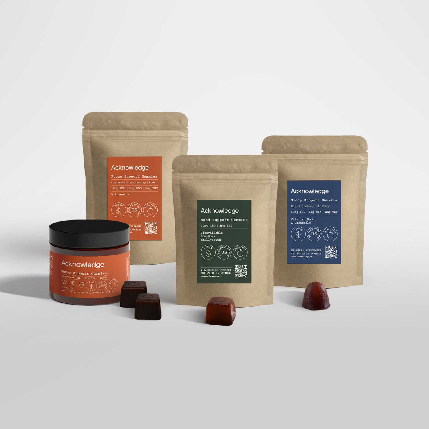 3 step routine CBD gummies