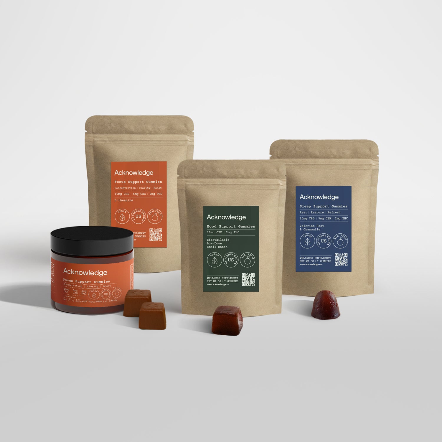 3 step routine CBD gummies