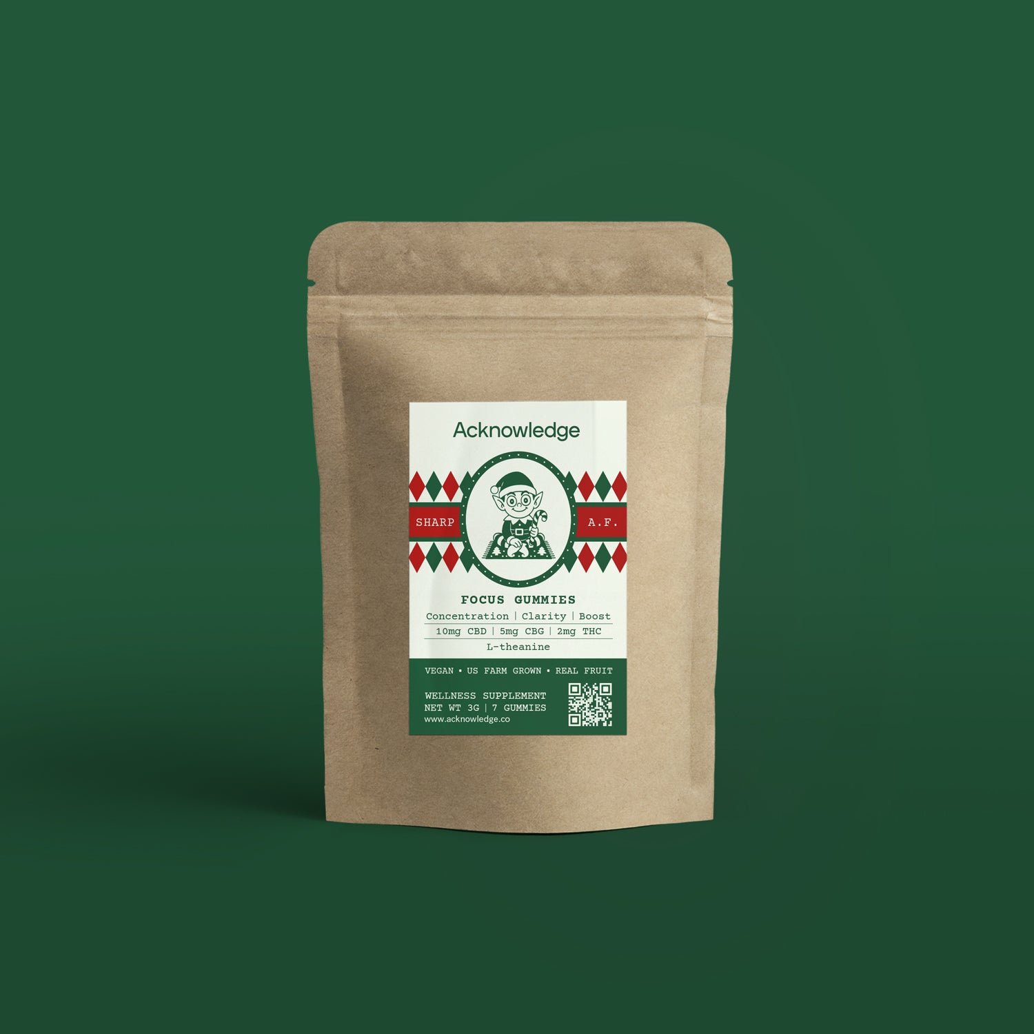 Holidays Focus Gummy Sampler