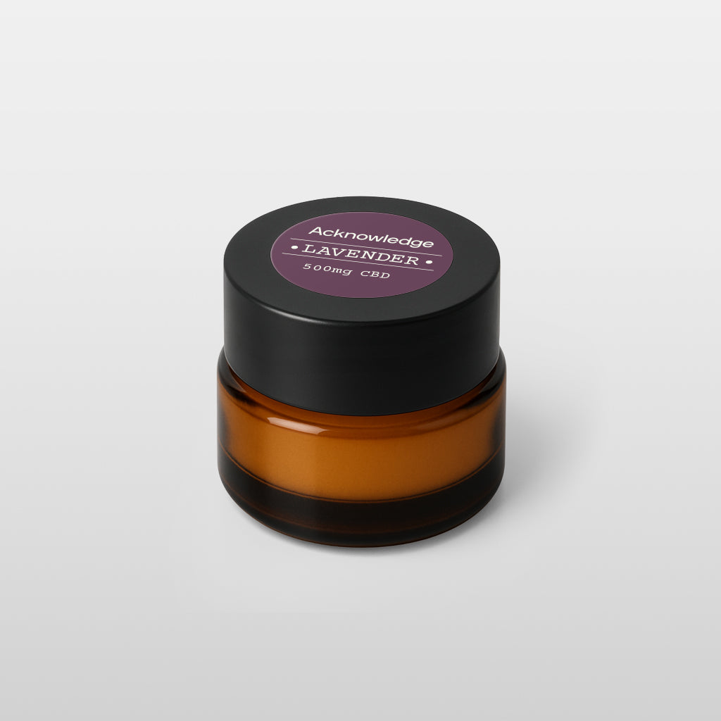 Lavender Recovery Balm 500mg CBD- Acknowledge