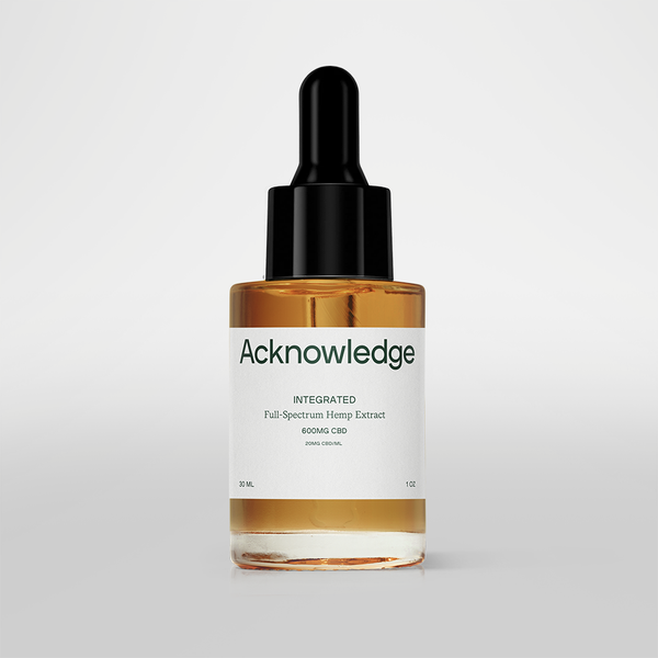 Integrated - Full-Spectrum Hemp Extract - CBD – Acknowledge