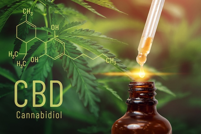 A jar of CBD oil representing the Difference Between CBD and CBDV